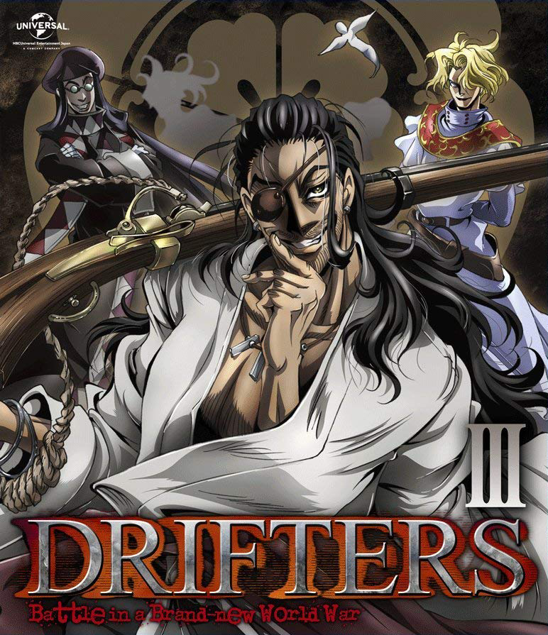 Drifters – Novos episodios do anime em DVD e Blu-Ray