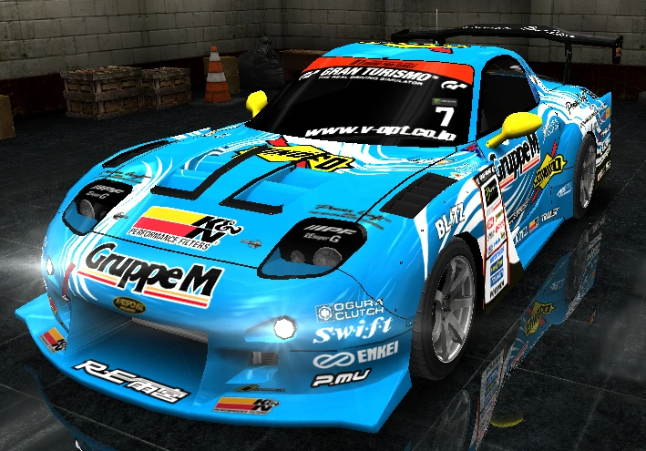 Dmodel RX-7 RE-Amemiya Greddy D1GP'05 Dmodel RX-7 RE-Amemiya