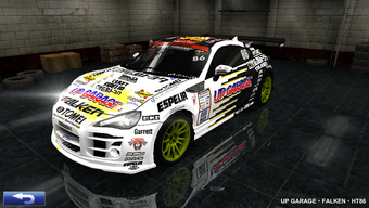 ドリフトパッケージ D1バージョン Team UP GARAGE FALKEN 86