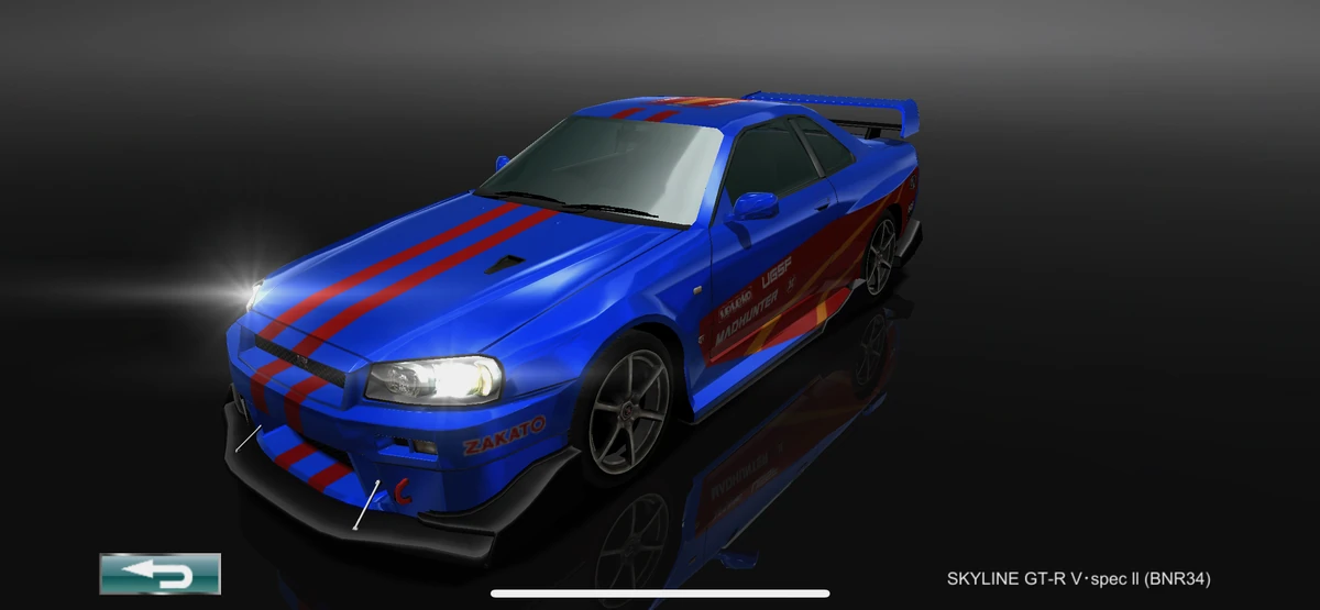 SKYLINE GT-R V•spec II (BNR34) | Drift Spirits Wiki | Fandom