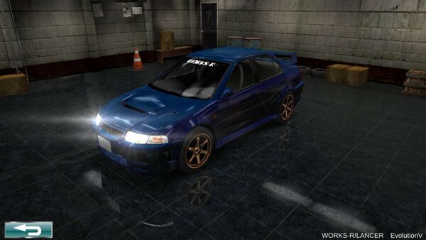 Works R Lancer Evolution V Drift Spirits Wiki Fandom