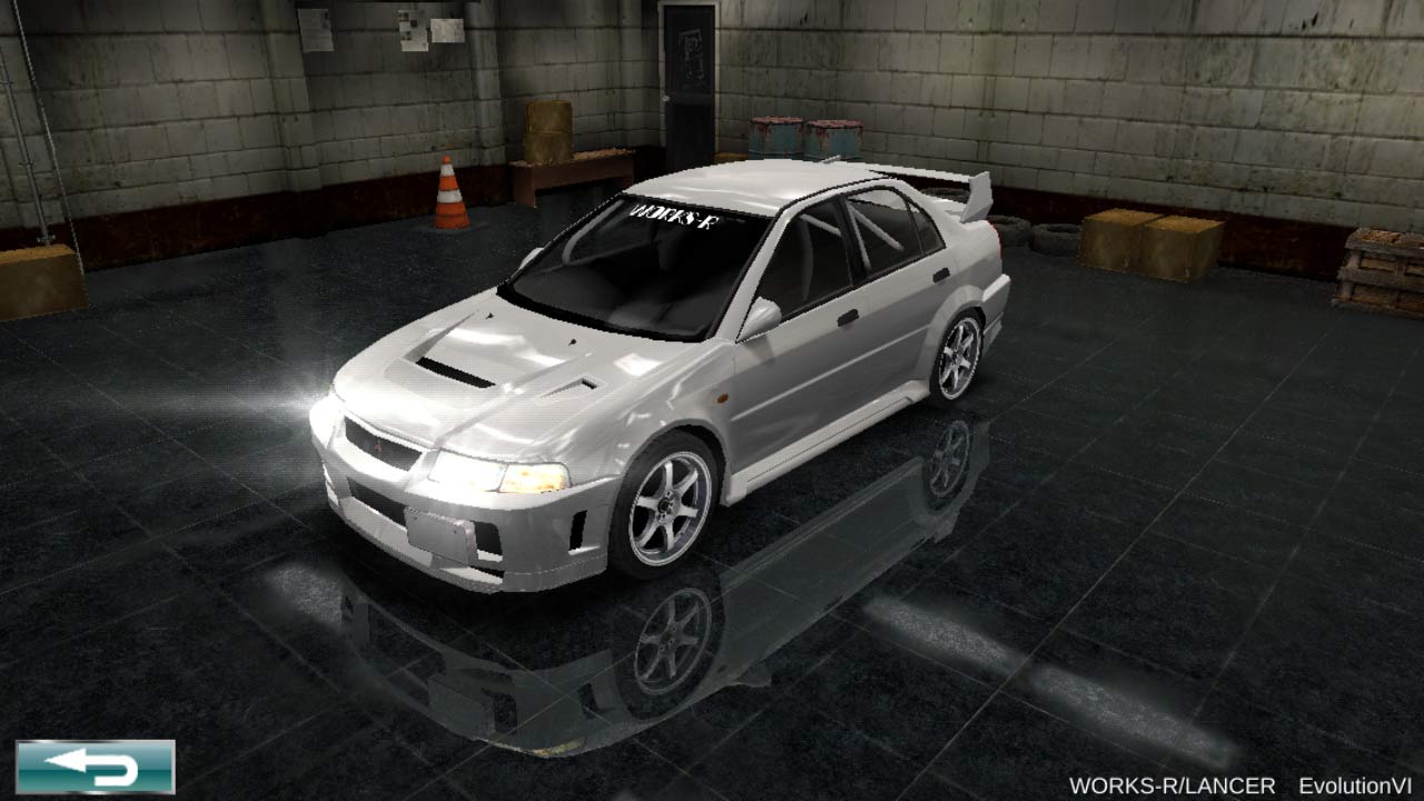 WORKS-R/LANCER EvolutionVI | Drift Spirits Wiki | Fandom