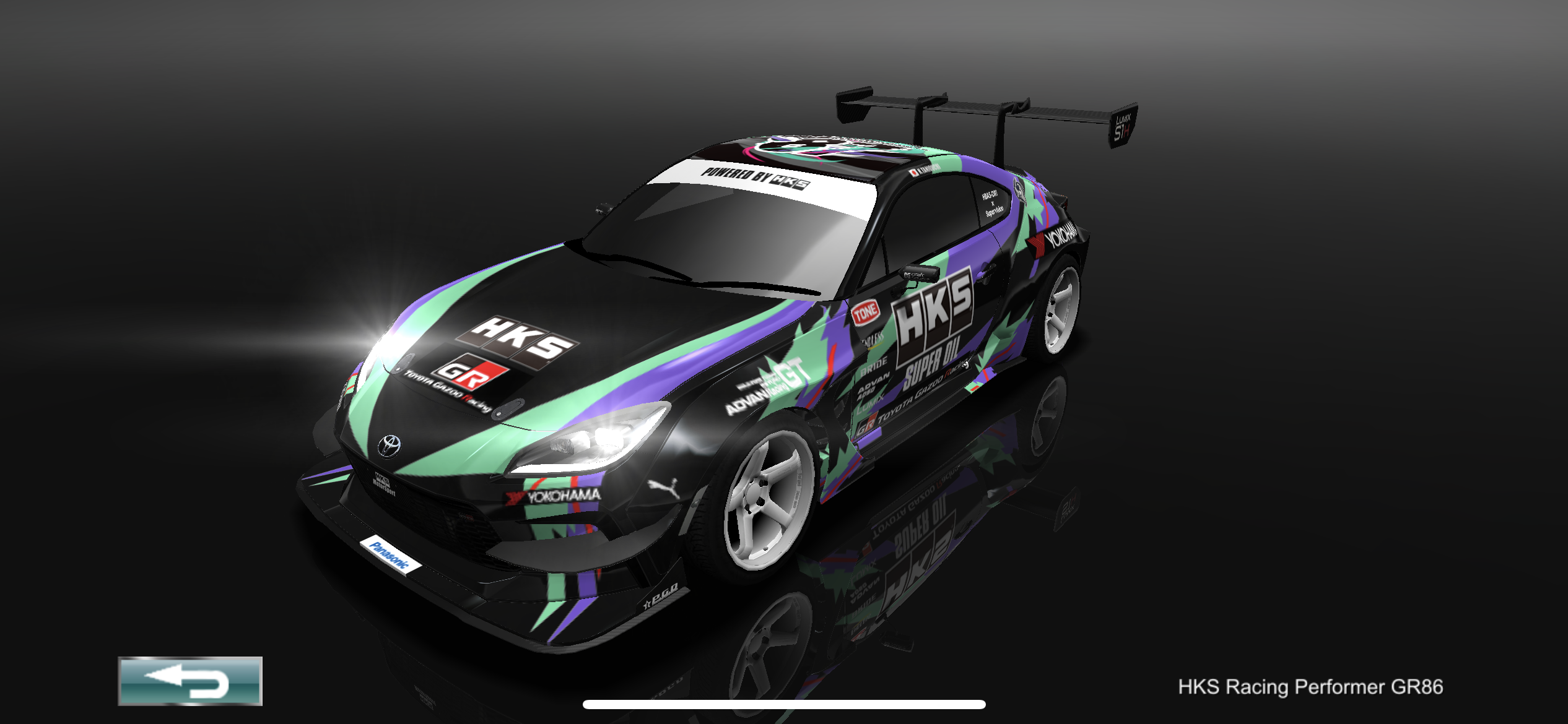 EIDOLON(アイドロン)HKS Racing Performer GR86 EIDOLON 1:43 Toyota GR86 HKS Racing Performer Edition