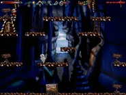 The secret is directly above the door.