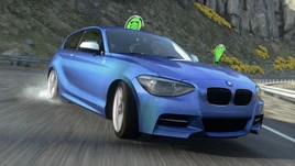 BMW M135i front