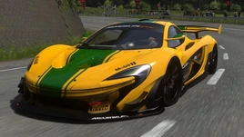 McLaren P1 GTR front