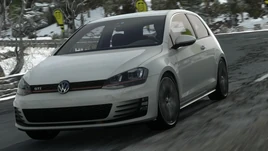 VW Golf GTI front