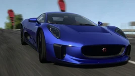 Jaguar C-X75 front