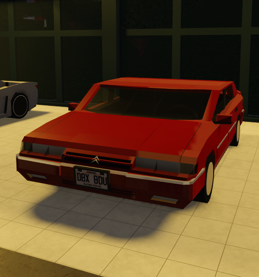 Red Convertible, Roblox Wiki