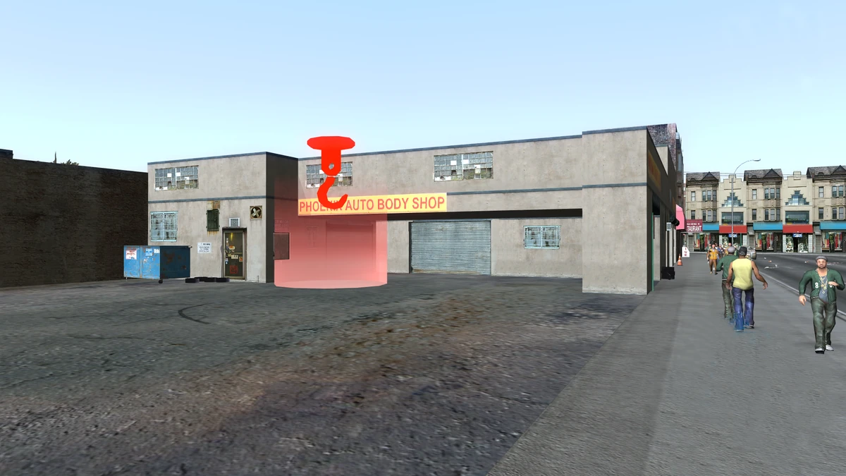 Phoenix Auto Body Shop | Driver: Parallel Lines Wiki | Fandom
