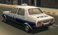 1971 Renault 12 Istanbul Police Car