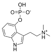 Psilocybin chemical structure