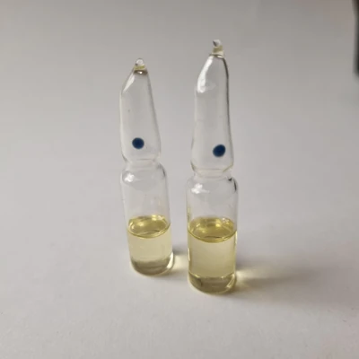 reines Nicotin in Glasampulen