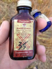 Old bottle of Paregoric- Circa 1940's- 2013-04-07 22-46