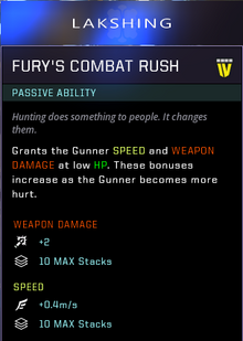 Combat rush gearbox