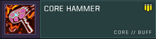 Core hammer title