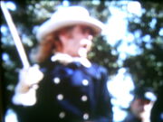 Darren Dalton playing General Custer.