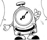 Mr. Time in the manga