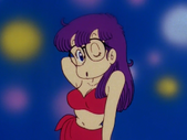 Arale fantasizes having bigger breasts