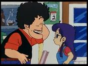 Arale and Senbei