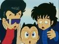 Obotchaman with Taro and Tsukutsun