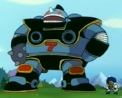 Caramel Man 007 acting cocky