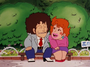 Torishima with a lady