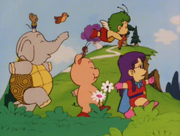 Arale Gathering Animals