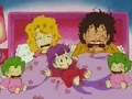 Everyone is still sleepy expect Arale and Gatchan's.