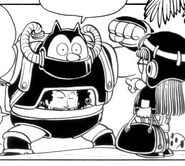 Caramel Man 001 meets Arale