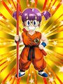 Wearing Goku's outfit in Dokkan Battle