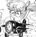 Arale's temporary airplane body