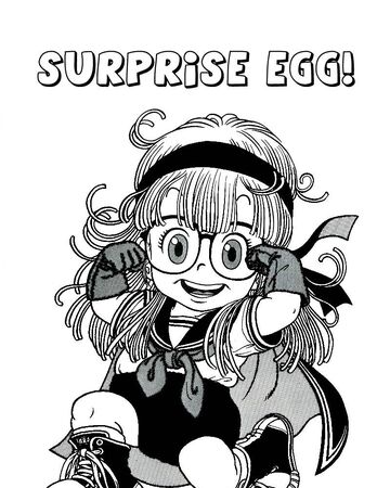 The Mysterious Egg Dr Slump Wiki Fandom