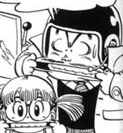 Arale and Senbei