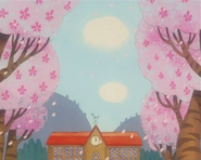 Penguin Village Middle School when Senbei was young