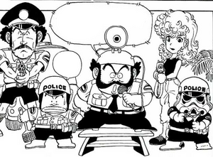 Police force manga