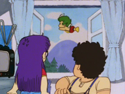 Arale Asking to Fly