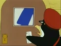 Penguin the Mailman greeting Obotchaman's house.