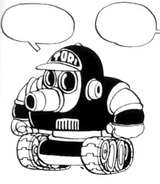 Tori-bot in a temporary body