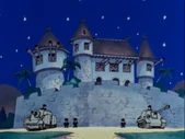 Senbei's heavily armed castle