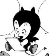 Chivil(Ch72).jpg (8 KB) Chivil tells his work to Senbei.