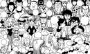 P-Man in the crowd of Middle School clubs