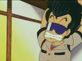 "I don't care!" Taro said as he continued breaking Peasuke's room.