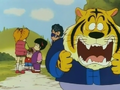 Poor tiger Tsukutsun. He has been touched by Akane again.