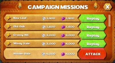 Campaign missions