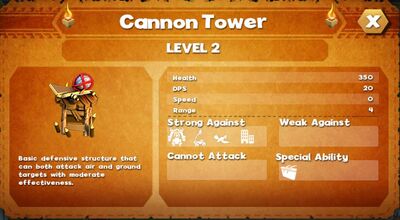Cannon tower