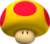 Mega Mushroom - Mario Kart Wii