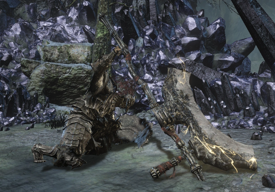 Iron Dragonslayer (miniboss) Ds3 cinders mod Wiki Fandom