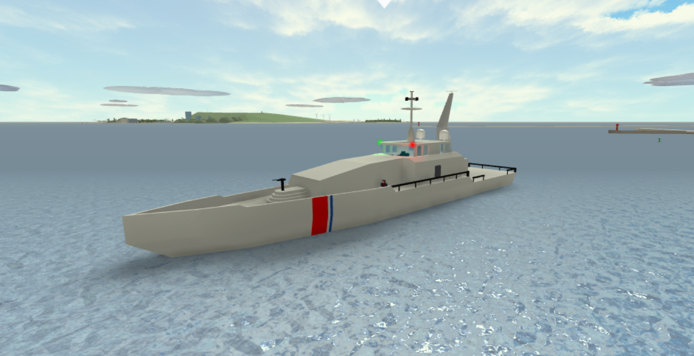 Coast Guard Patrol Boat Dynamic Ship Simulator Iii Wiki Fandom - dynamic lighting police car new siren roblox