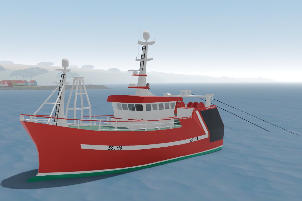 Macduff Twin Rig Trawler, Dynamic Ship Simulator III Wiki